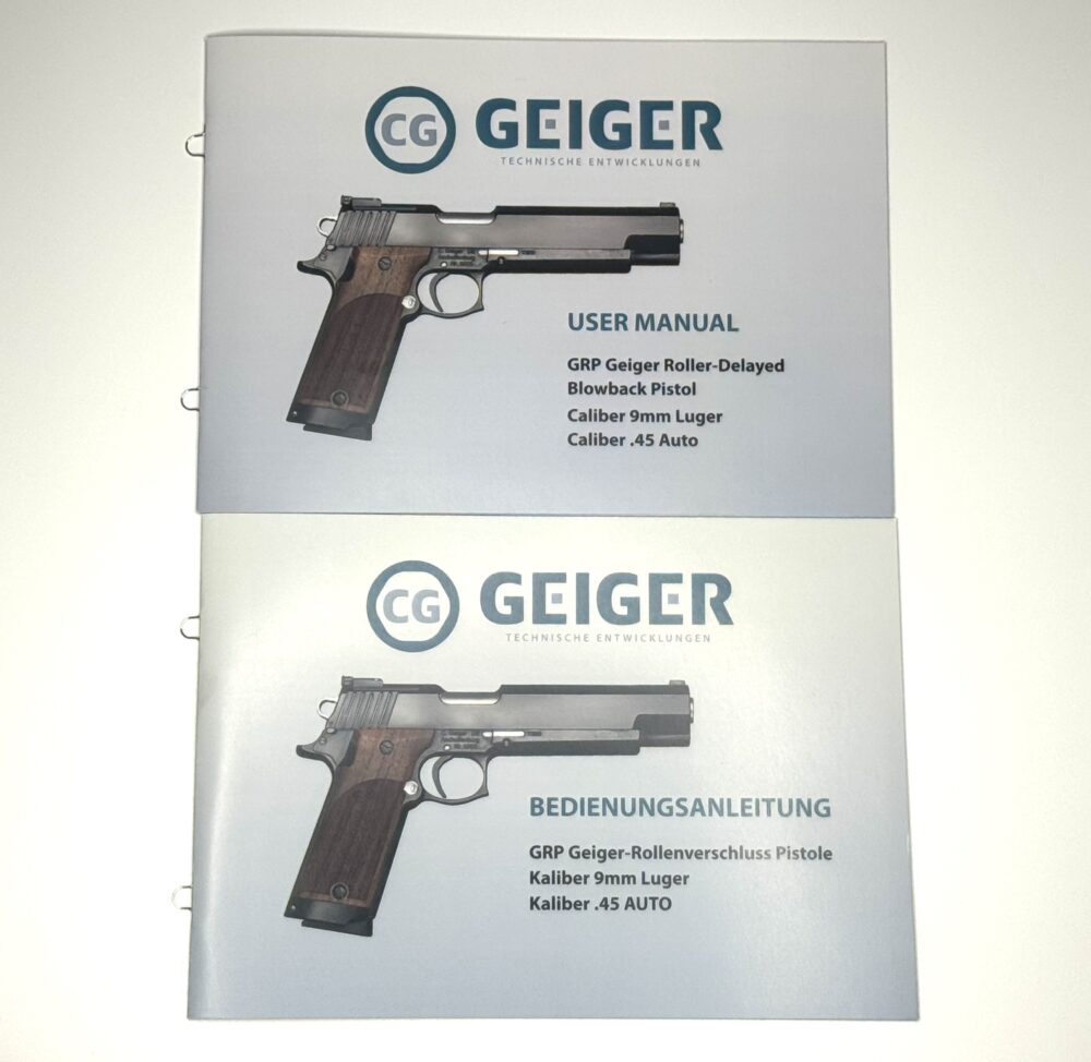 Geiger GRP Roller Lock 6 Inch Pistol .45 ACP - Image 3