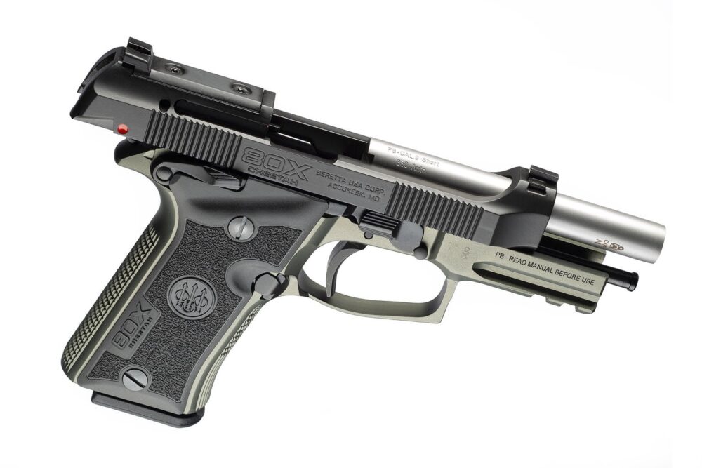 (Coming Soon) Beretta 80X Cheetah Green .380 Auto Pistol - Image 2