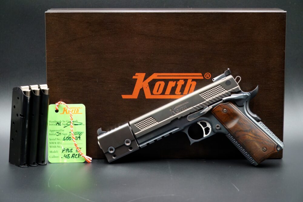 Korth PRS 6" .45 ACP Roller Delayed Pistol - Image 3