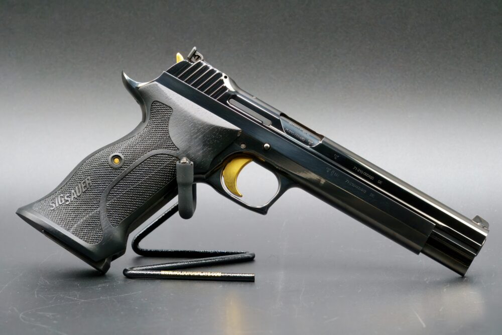Sig Sauer P210 6" Midnight German Mastershop 9mm Pistol (USED) - Image 2