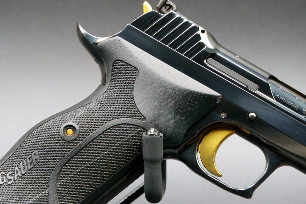 Sig Sauer P210 6" Midnight German Mastershop 9mm Pistol (USED) - Image 8