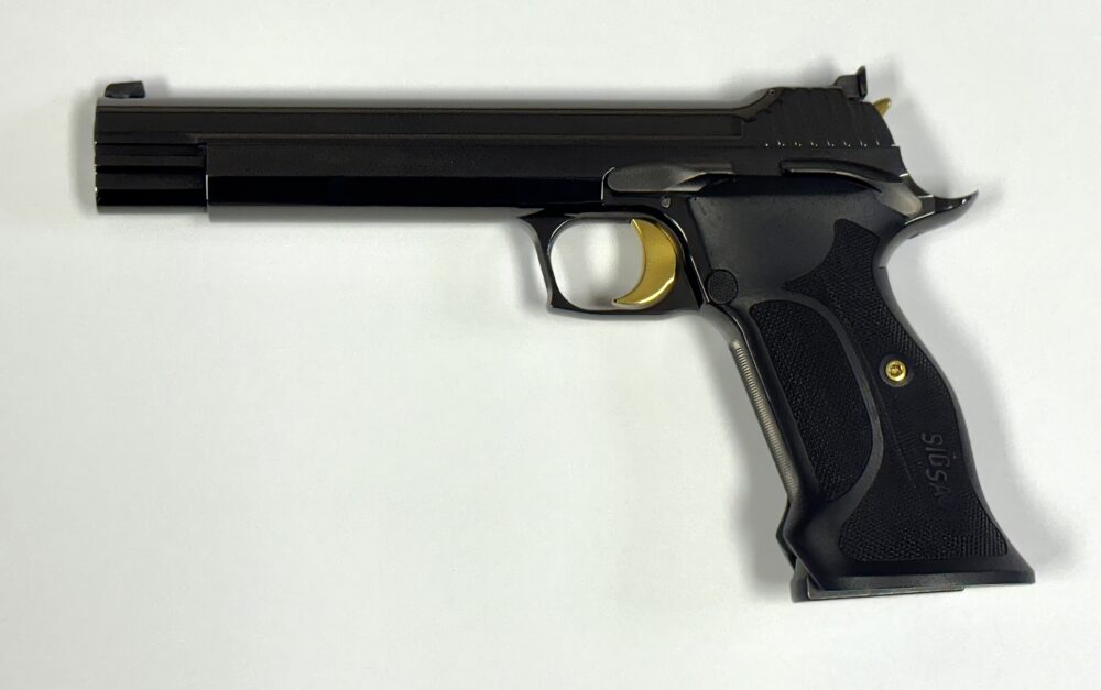 Sig Sauer P210 6" Midnight German Mastershop 9mm Pistol (USED)